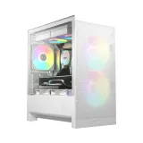 Case GAMDIAS AURA GC15M White | Micro Tower | Kính Cường Lực | GAMDIAS